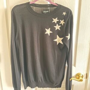 Zadig & Voltaire Black Merino Wool Garment